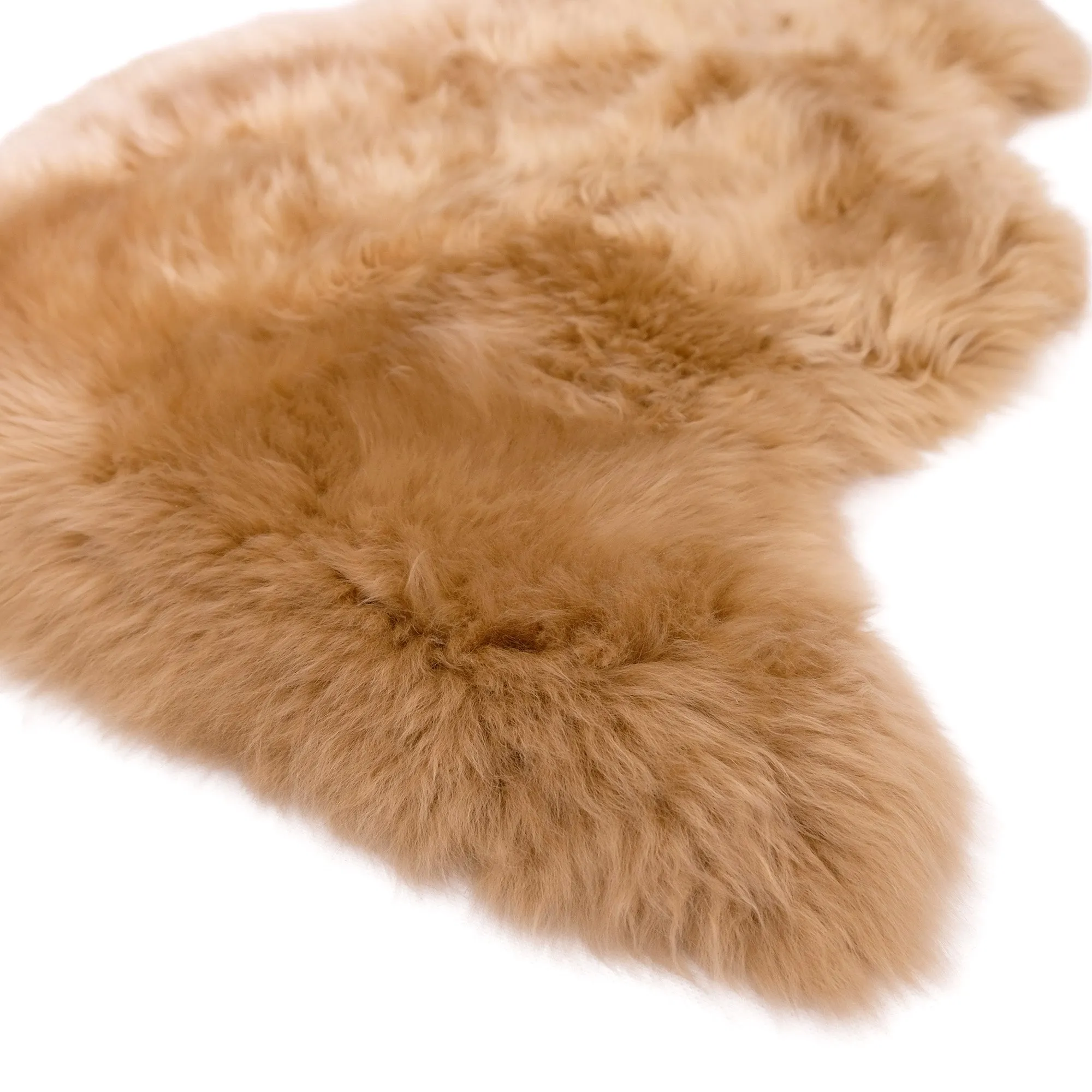 Sheepskin Rug - Caramel - XXL - Long Wool Australian Merino Sheepskin