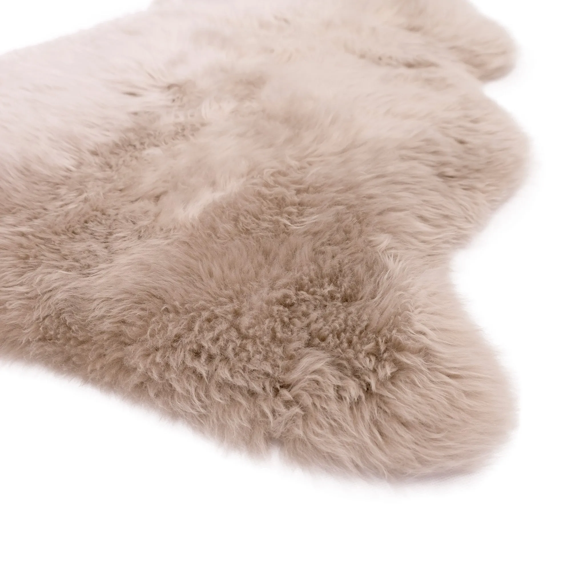 Sheepskin Rug - Linen - Large - Long Wool Australian Merino Sheepskin