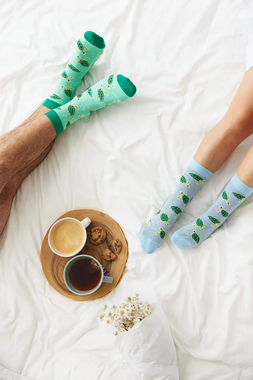 Sock ~ Turtle ~ Blue