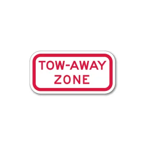 Tow-Away Zone Sign