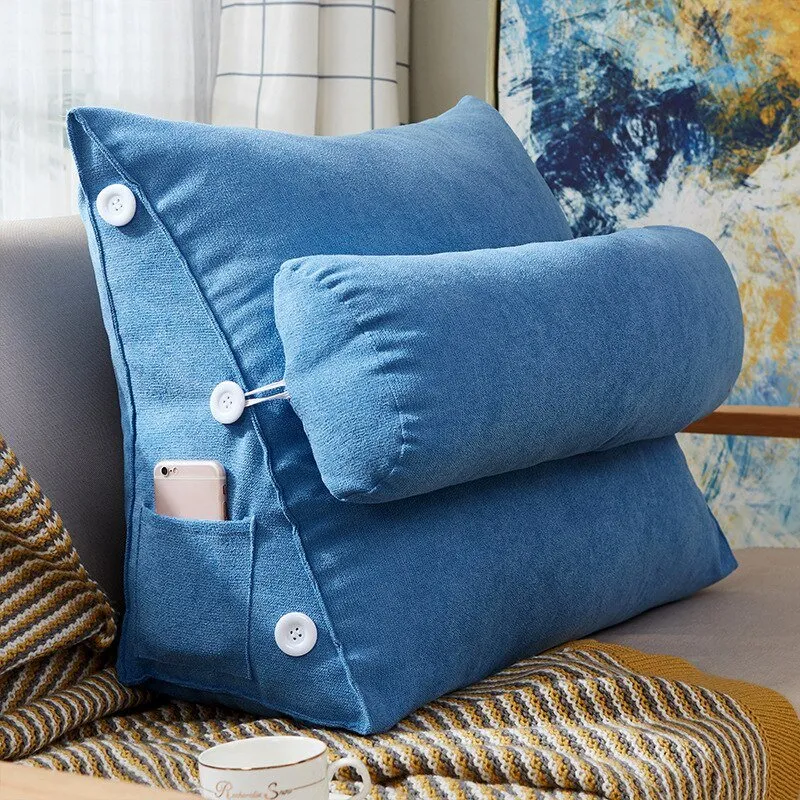 Triangular Cushion for Bedside Chair