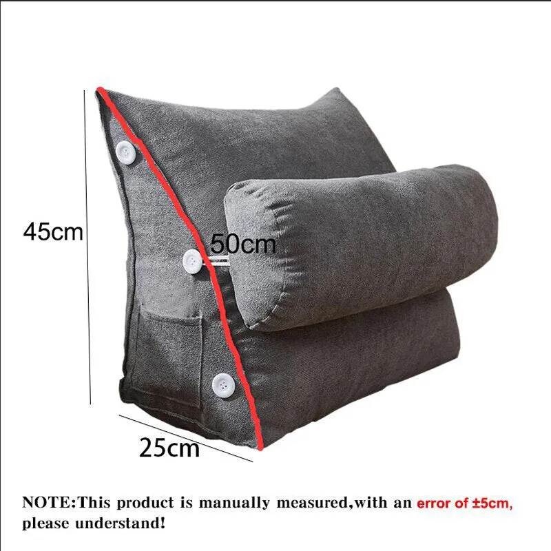 Triangular Cushion for Bedside Chair