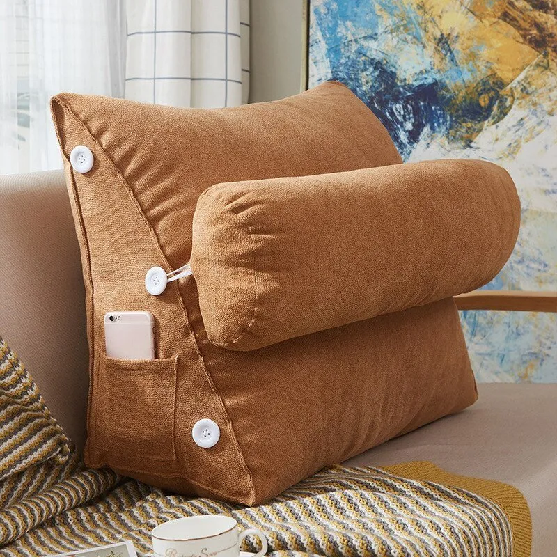 Triangular Cushion for Bedside Chair