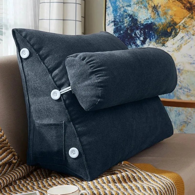 Triangular Cushion for Bedside Chair
