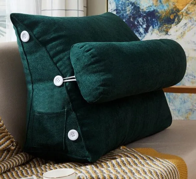 Triangular Cushion for Bedside Chair