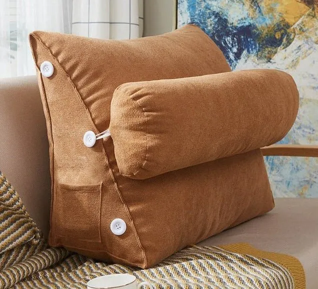 Triangular Cushion for Bedside Chair