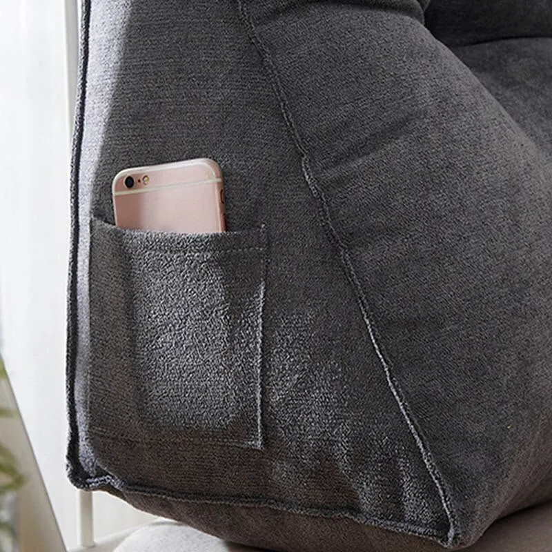 Triangular Cushion for Bedside Chair