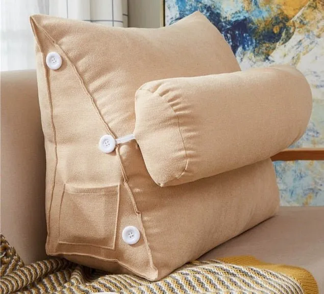 Triangular Cushion for Bedside Chair