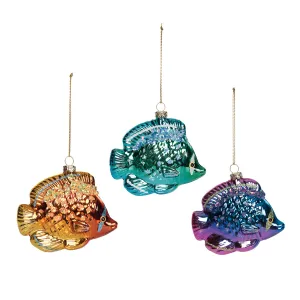 Tropical Fish Ornament, Asst. of 3