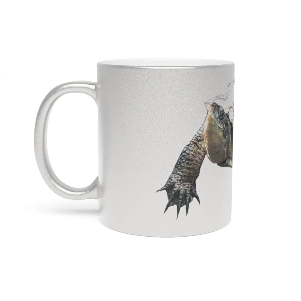 Turtle Metallic Mug (Silver / Gold)