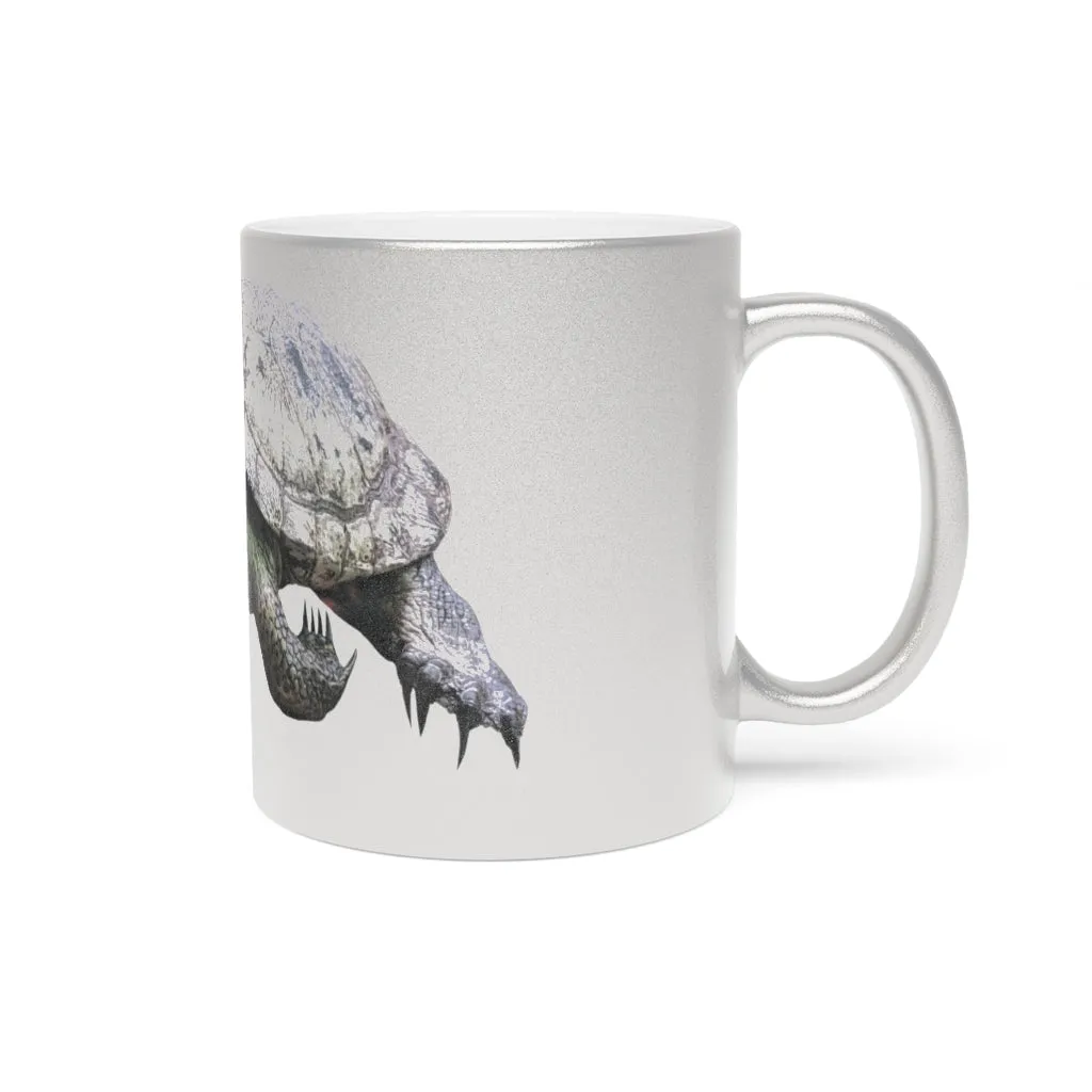 Turtle Metallic Mug (Silver / Gold)