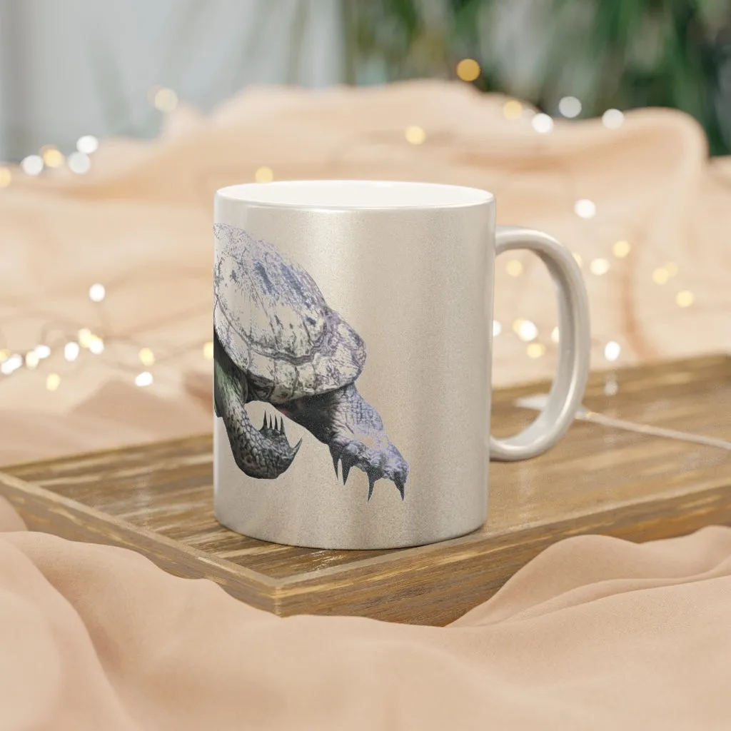Turtle Metallic Mug (Silver / Gold)