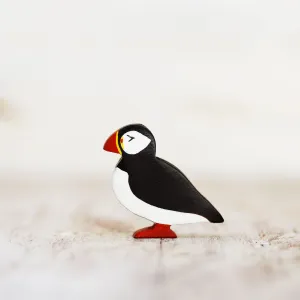 Wooden Caterpillar puffin