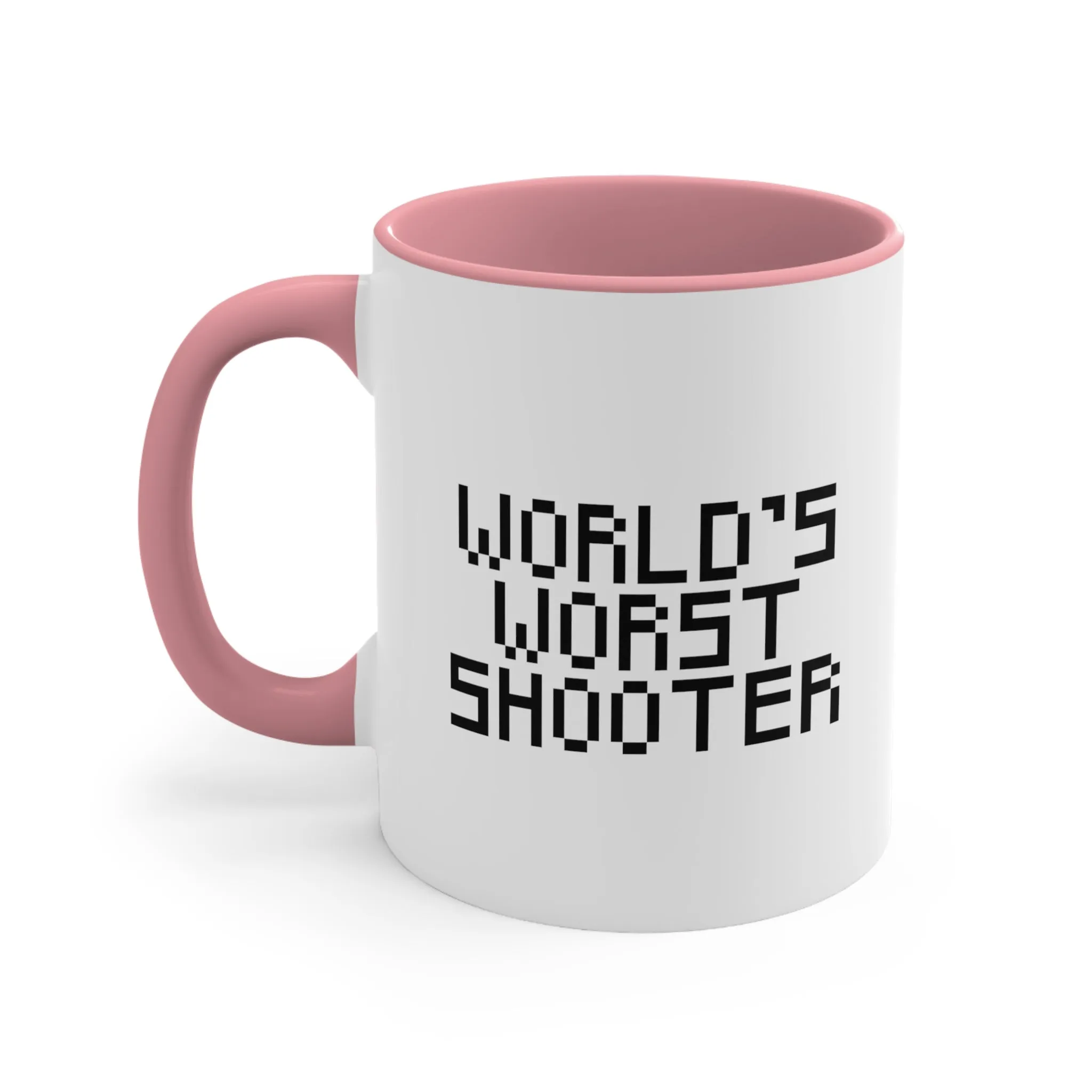 World's Worst Shooter Accent Coffee Mug, 11oz