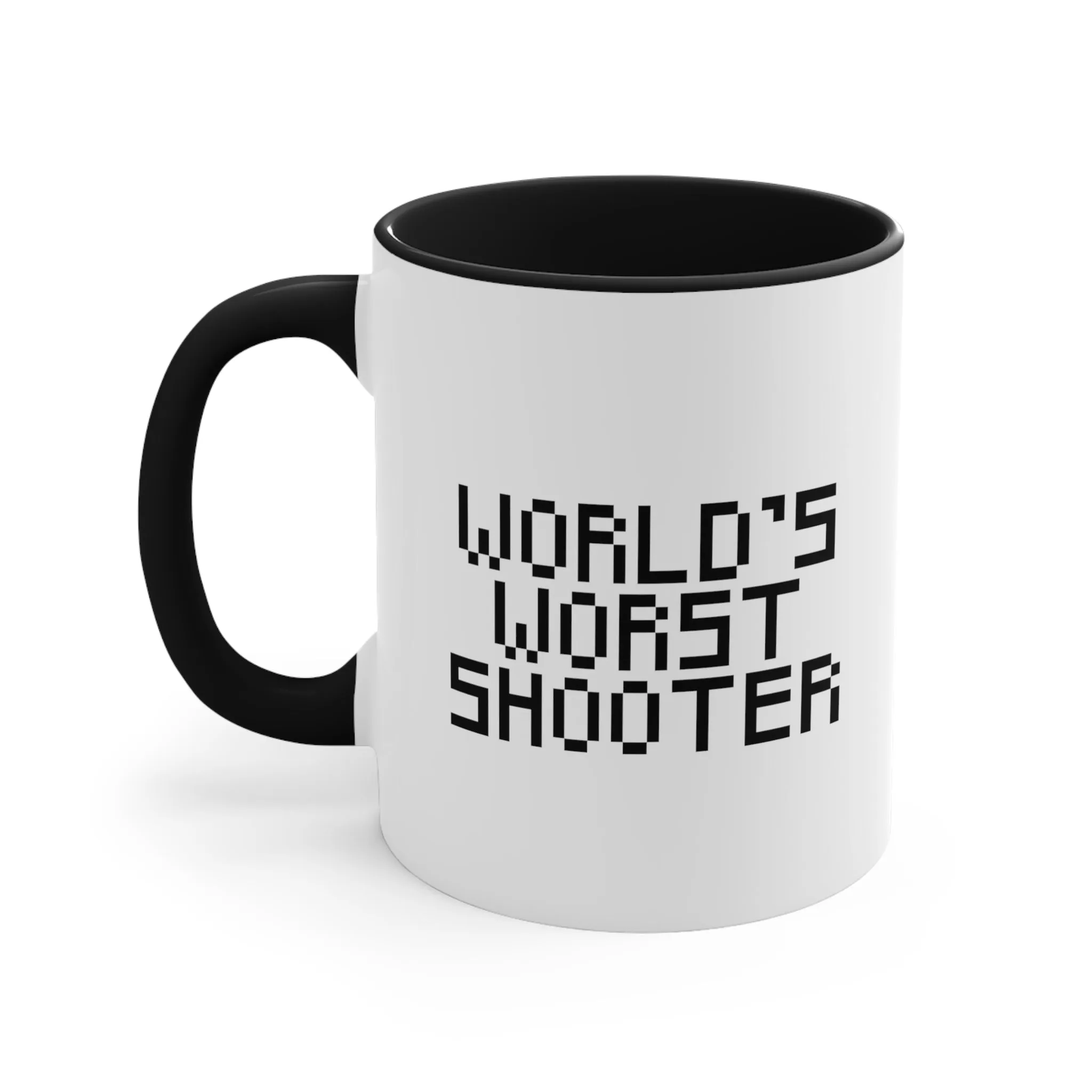 World's Worst Shooter Accent Coffee Mug, 11oz