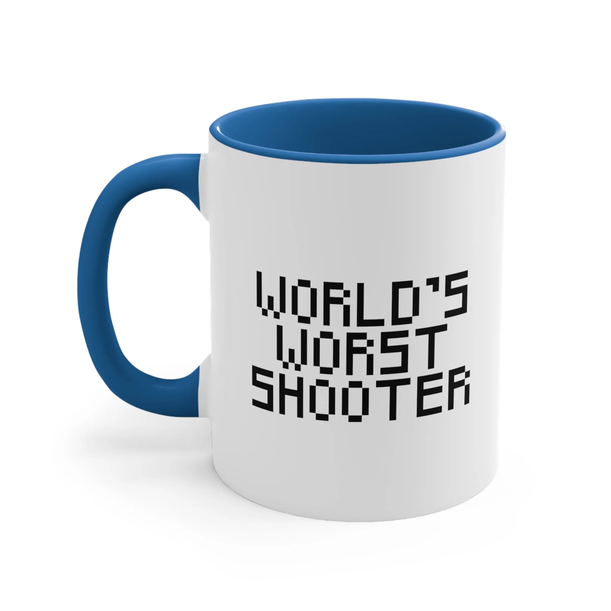 World's Worst Shooter Accent Coffee Mug, 11oz
