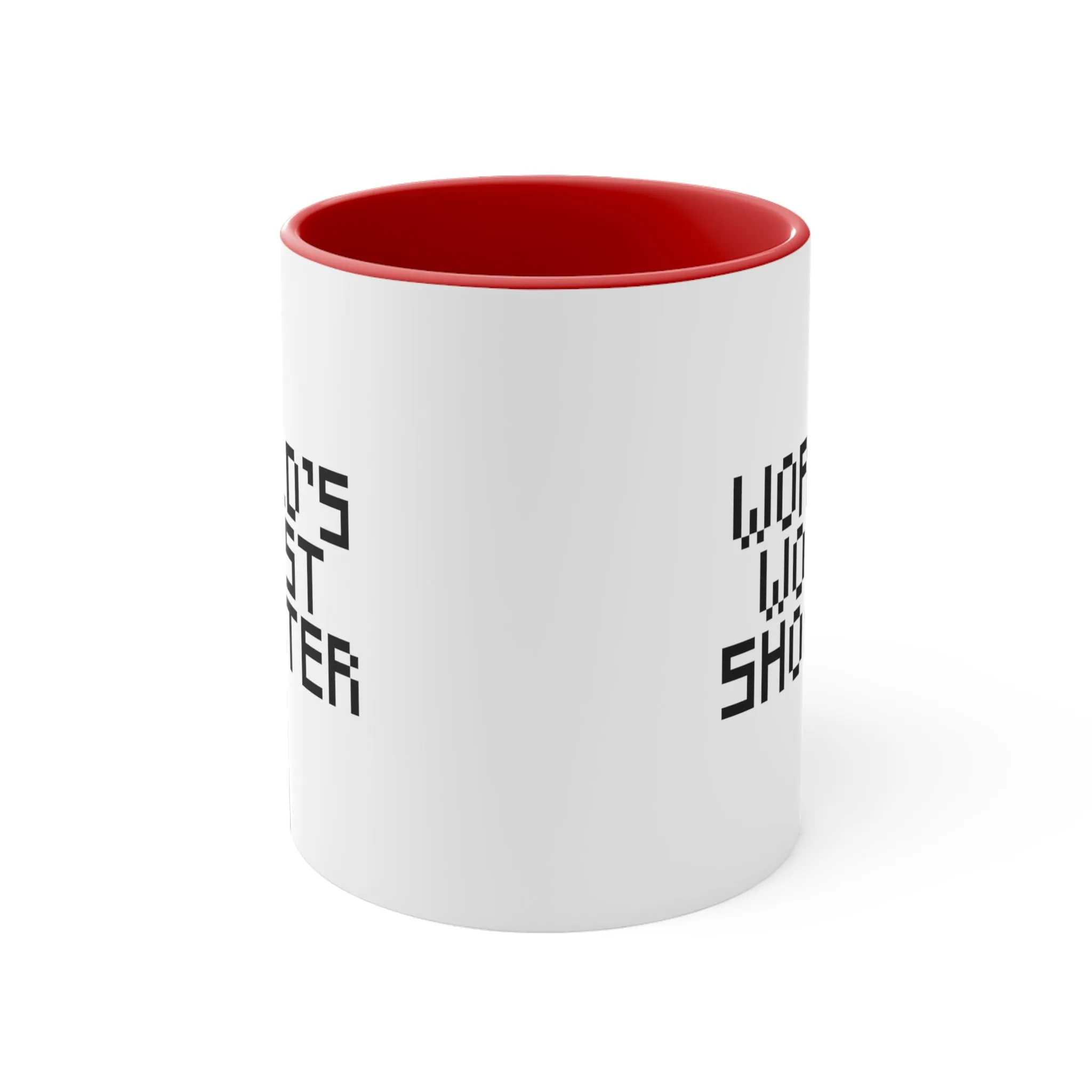 World's Worst Shooter Accent Coffee Mug, 11oz