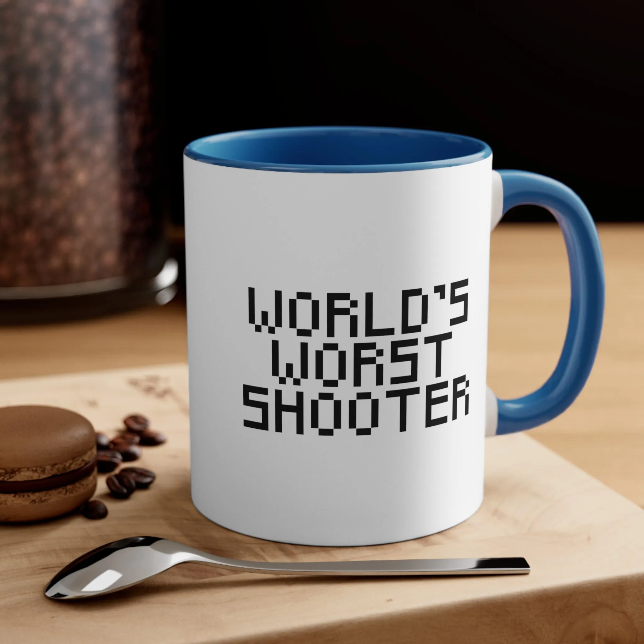 World's Worst Shooter Accent Coffee Mug, 11oz