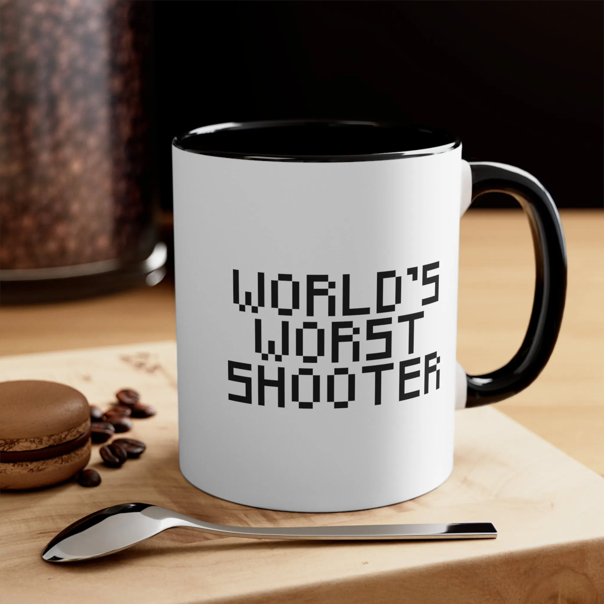 World's Worst Shooter Accent Coffee Mug, 11oz