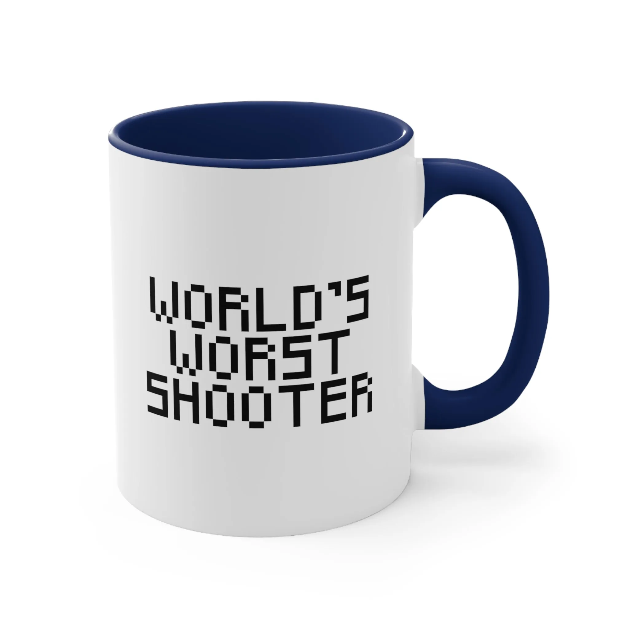 World's Worst Shooter Accent Coffee Mug, 11oz