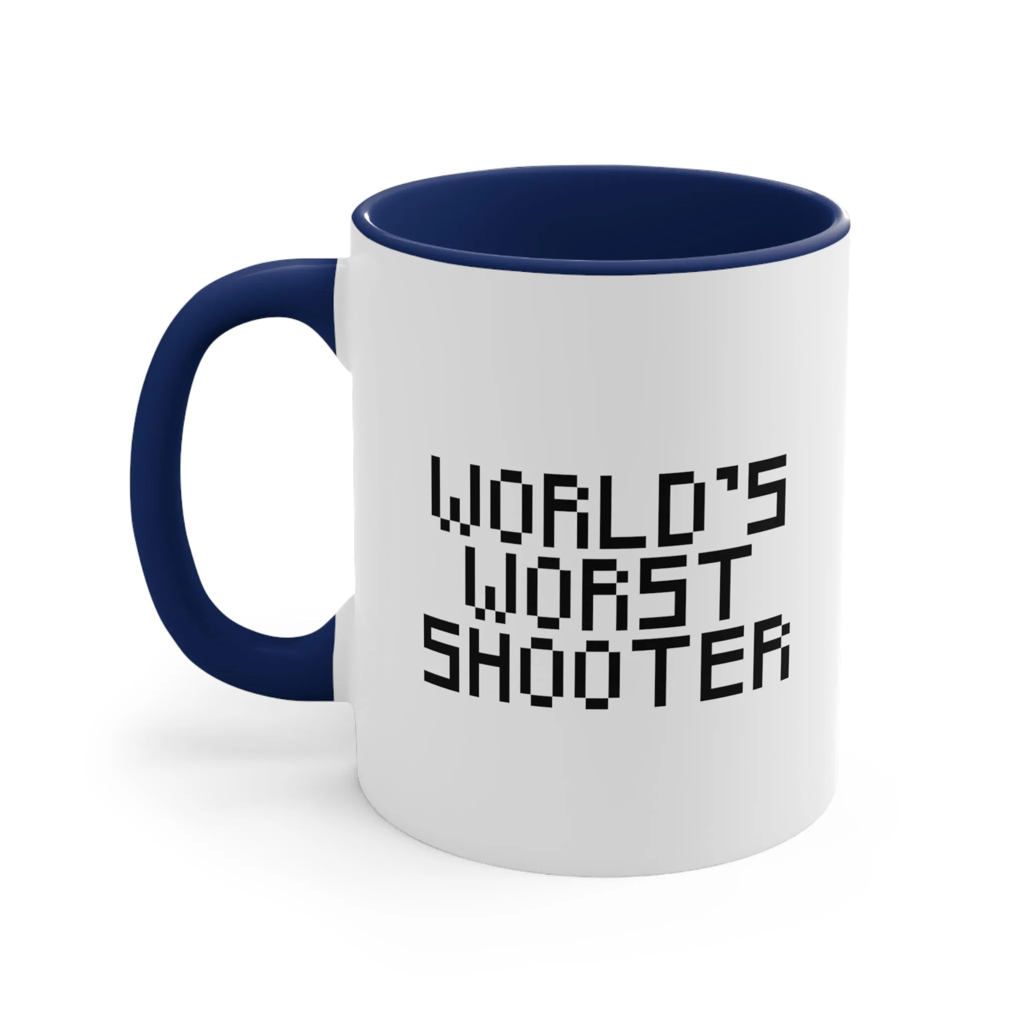 World's Worst Shooter Accent Coffee Mug, 11oz