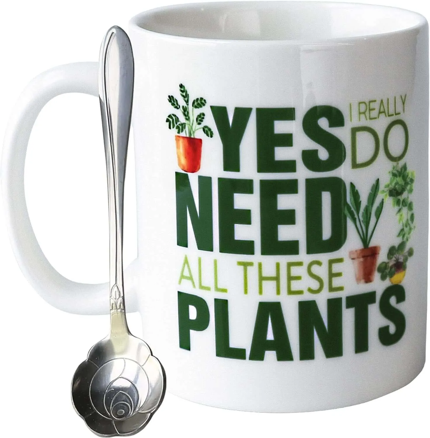 Yes I Really Do Need All These Plants Mug
