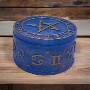 Zodiac Jewelry, trinkets, stash box