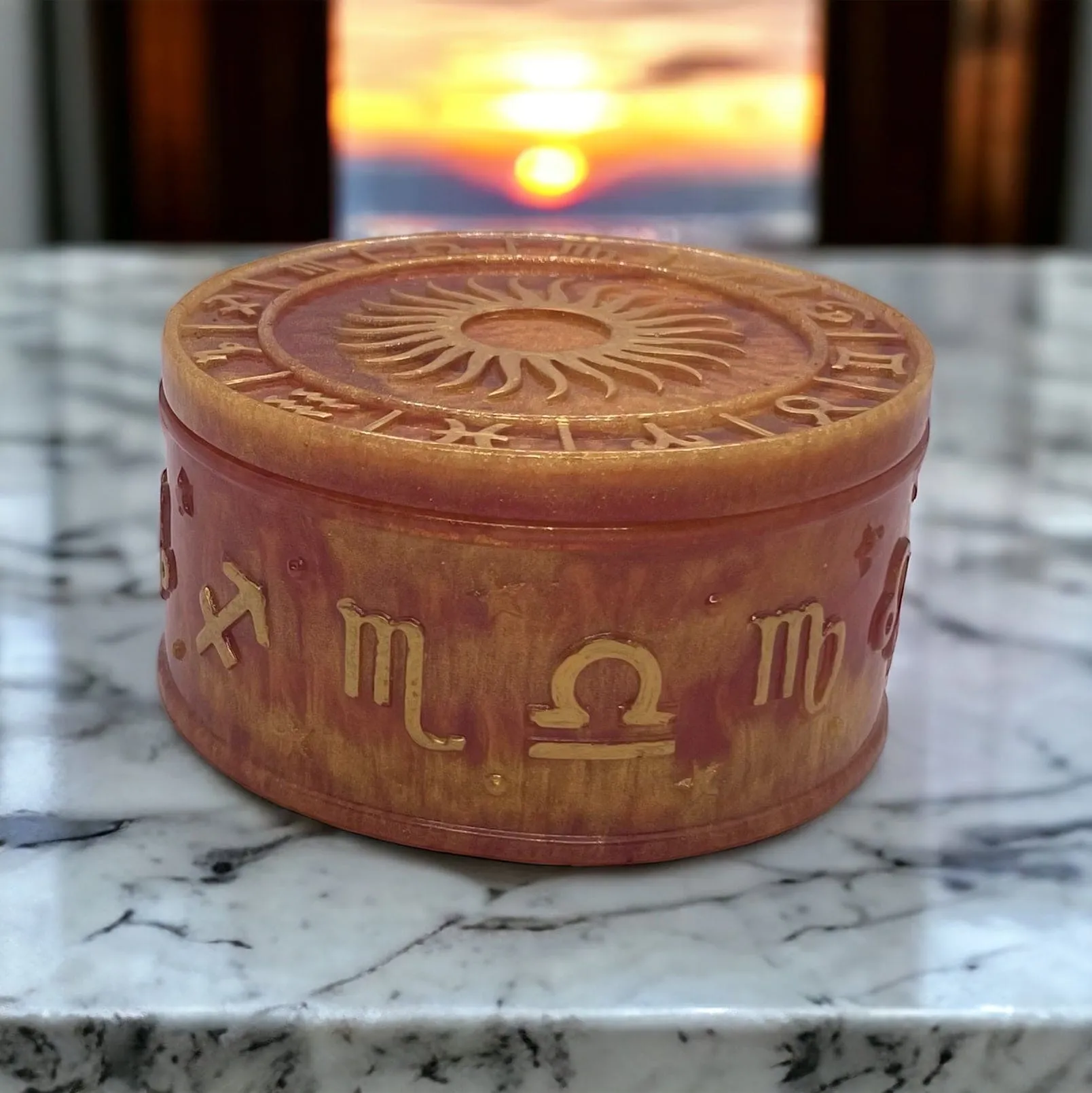 Zodiac Jewelry, trinkets, stash box